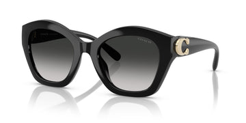 Coach Cad31 HC8421U 50023C 54 Black / Grey Gradient