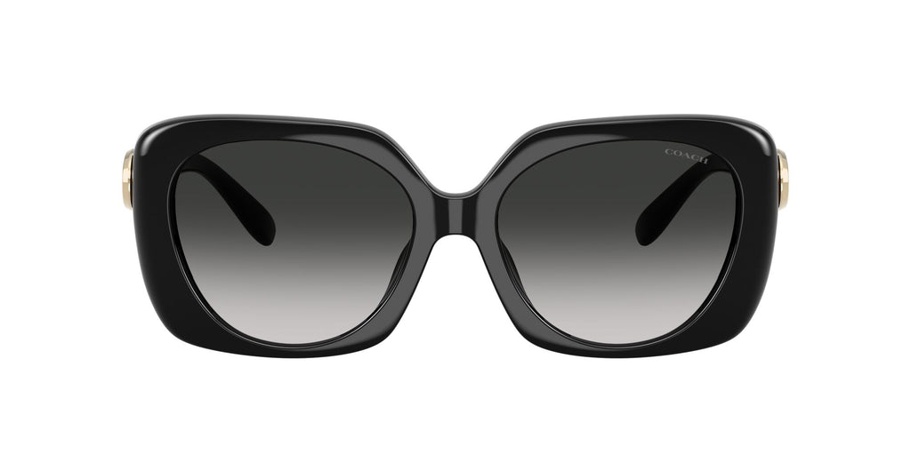 Coach Cad33 HC8422U 50023C 55 Black / Grey Gradient