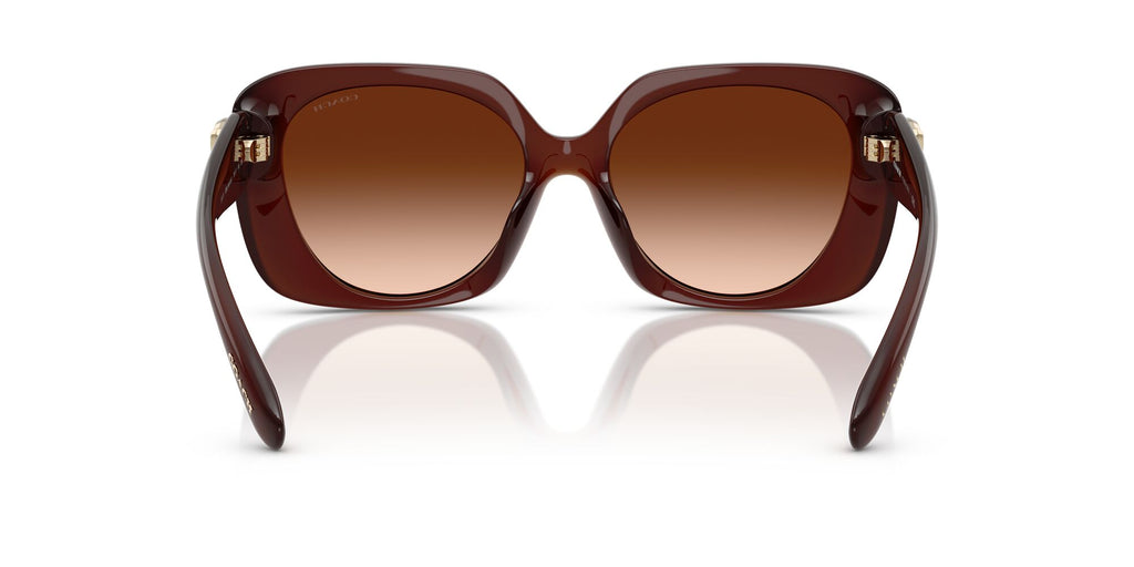 Coach Cad33 HC8422U 584174 55 Milky Hazelnut / Brown Gradient