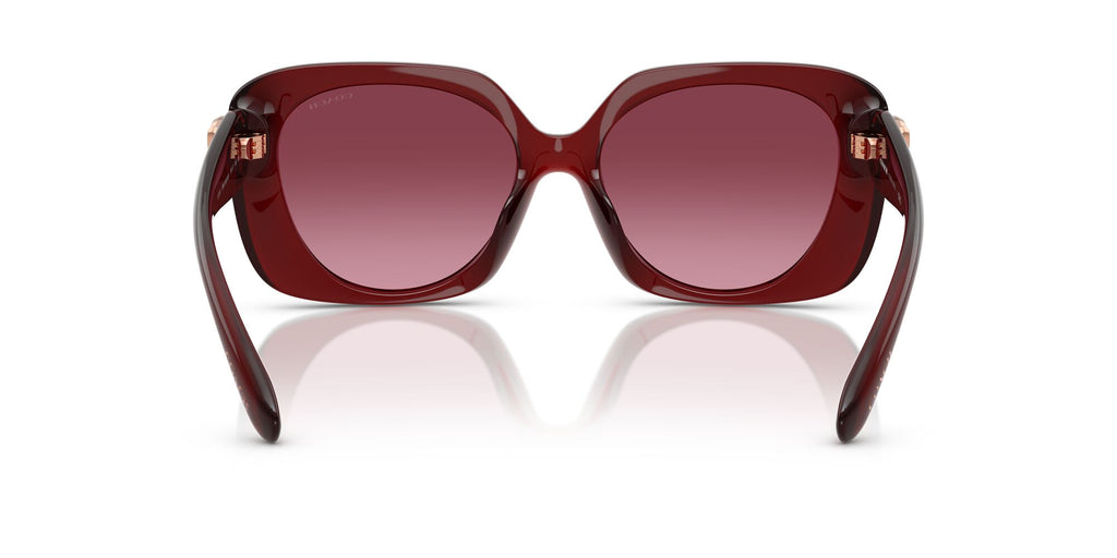 Coach Cad33 HC8422U 58708H 55 Milky Burgundy / Burgundy Gradient