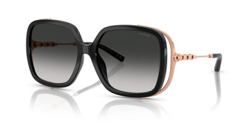 Coach Cad80 HC8423U 50023C 56 Black / Grey Gradient