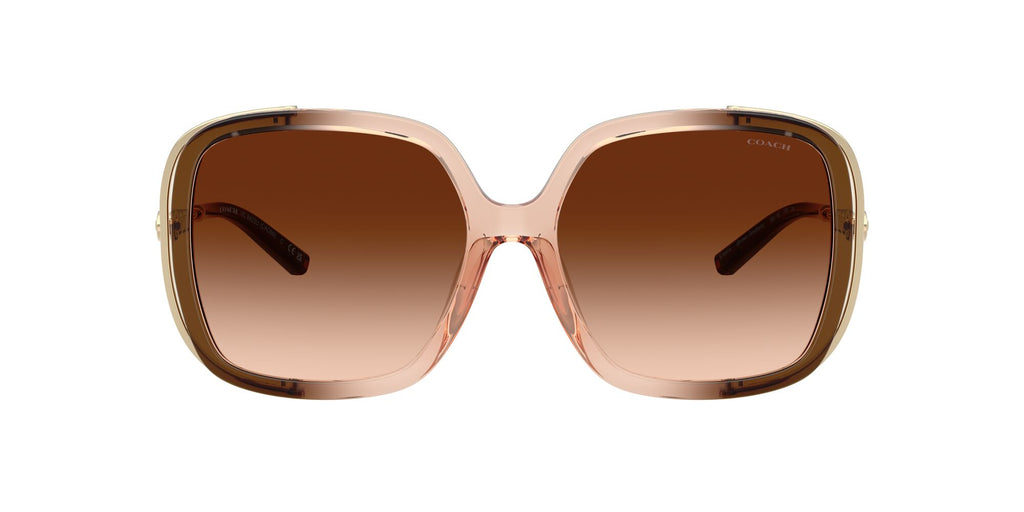 Coach Cad80 HC8423U 576974 56 Brown Gradient / Brown Gradient