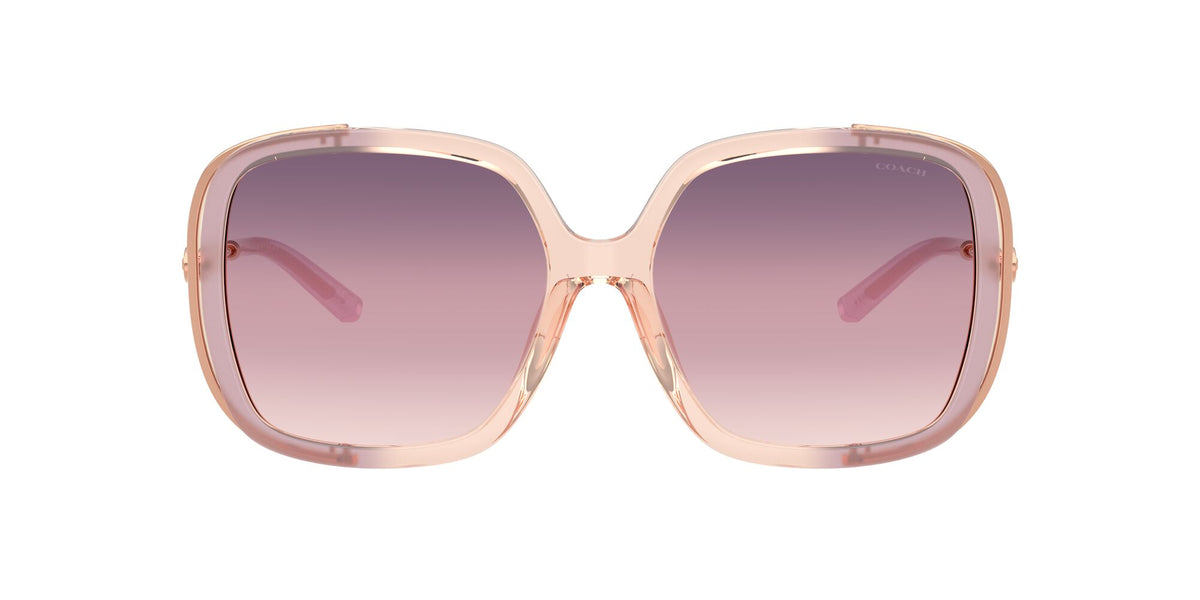 Coach Cad80 HC8423U 5889U6 56 Lilac/Peach Gradient / Purple Yellow Gradient