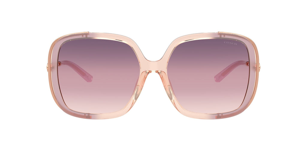 Coach Cad80 HC8423U 5889U6 56 Lilac/Peach Gradient / Purple Yellow Gradient