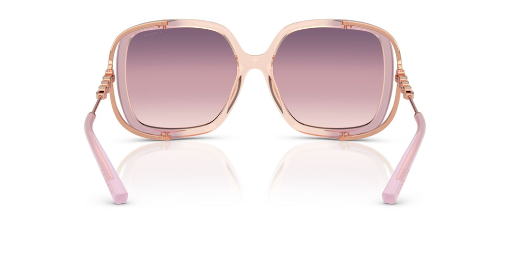 Coach Cad80 HC8423U 5889U6 56 Lilac/Peach Gradient / Purple Yellow Gradient