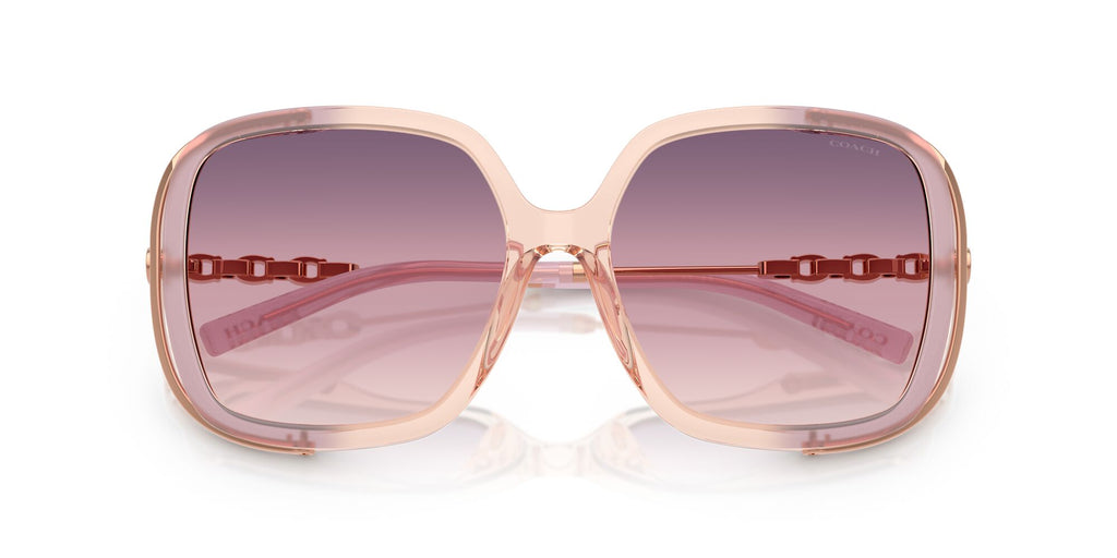 Coach Cad80 HC8423U 5889U6 56 Lilac/Peach Gradient / Purple Yellow Gradient