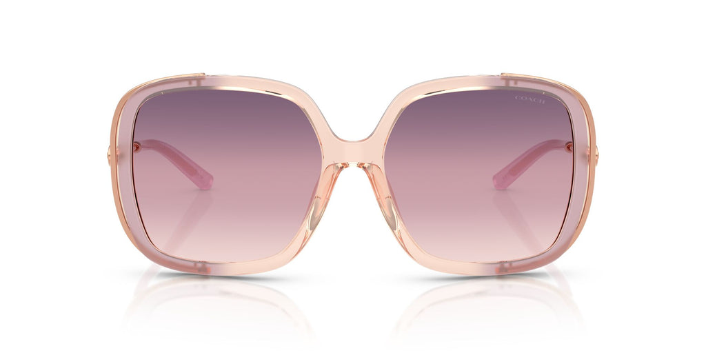 Coach Cad80 HC8423U 5889U6 56 Lilac/Peach Gradient / Purple Yellow Gradient