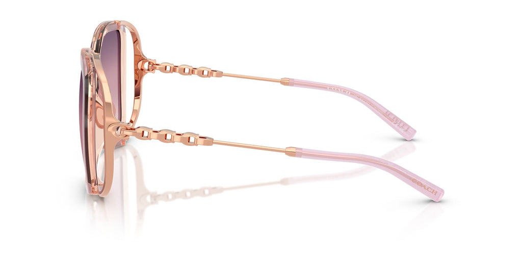 Coach Cad80 HC8423U 5889U6 56 Lilac/Peach Gradient / Purple Yellow Gradient