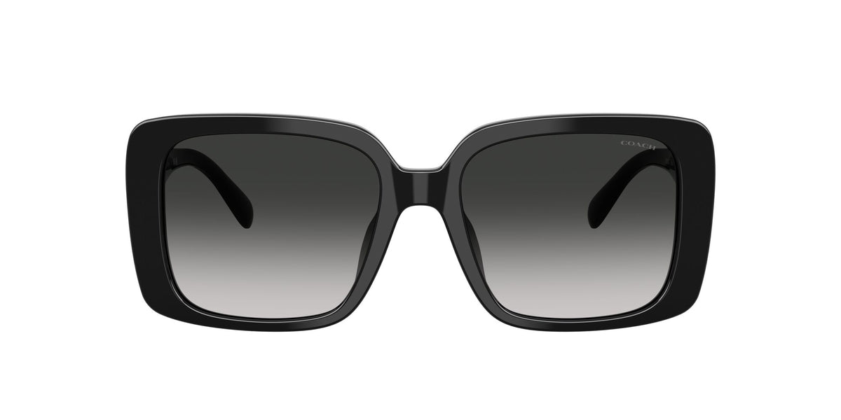 Coach Cad55 HC8424F 50023C 56 Black / Grey Gradient