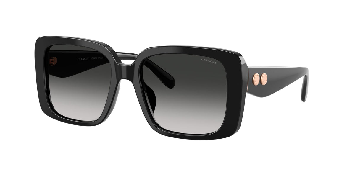 Coach Cad55 HC8424F 50023C 56 Black / Grey Gradient