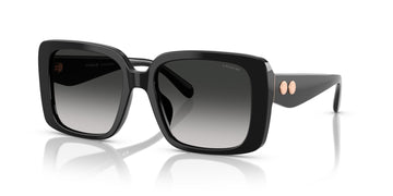 Coach Cad55 HC8424F 50023C 56 Black / Grey Gradient