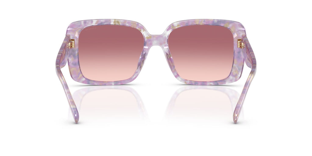 Coach Cad55 HC8424F 58677W 56 Pearlised Purple Watercolour / Purple Pink Gradient