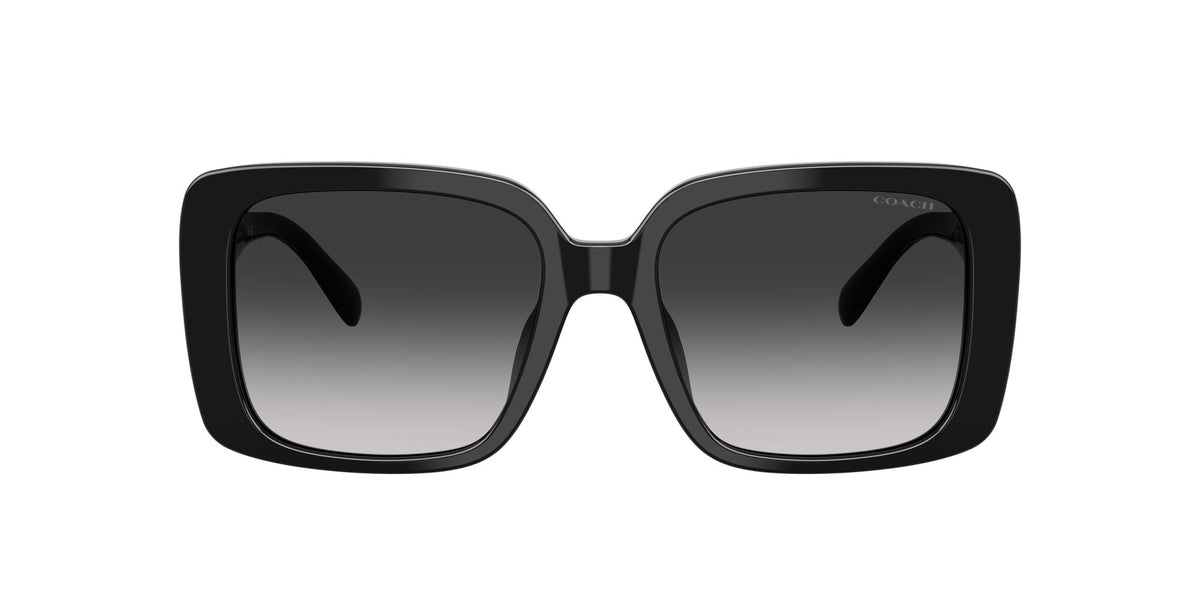 Coach Cad54 HC8424U 50023C 54 Black / Grey Gradient