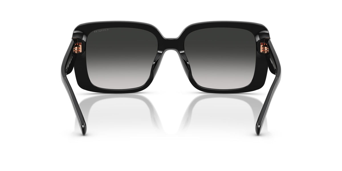 Coach Cad54 HC8424U 50023C 54 Black / Grey Gradient