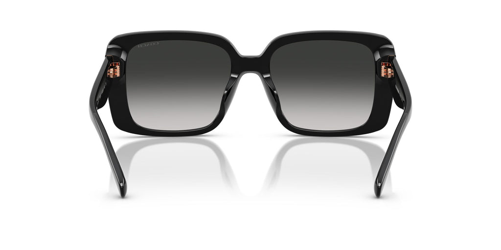Coach Cad54 HC8424U 50023C 54 Black / Grey Gradient