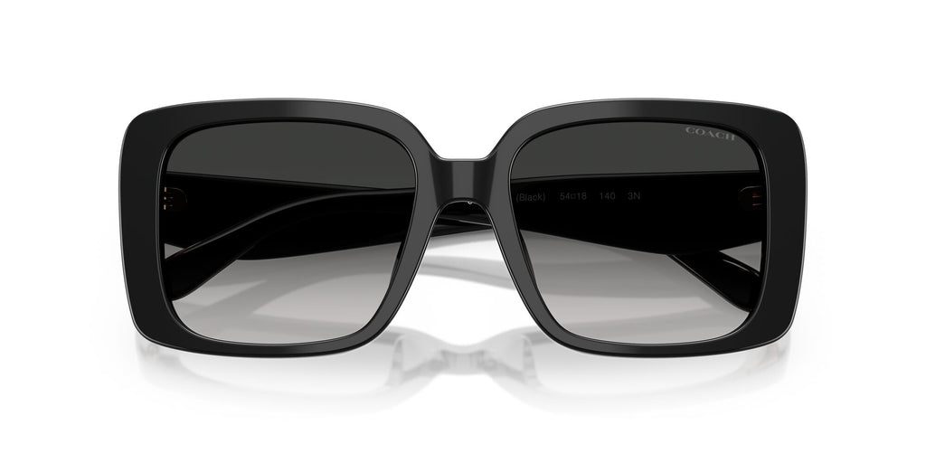 Coach Cad54 HC8424U 50023C 54 Black / Grey Gradient