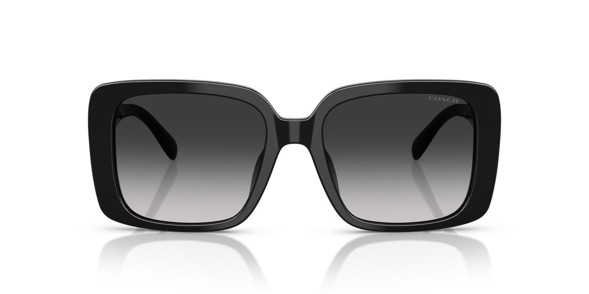 Coach Cad54 HC8424U 50023C 54 Black / Grey Gradient
