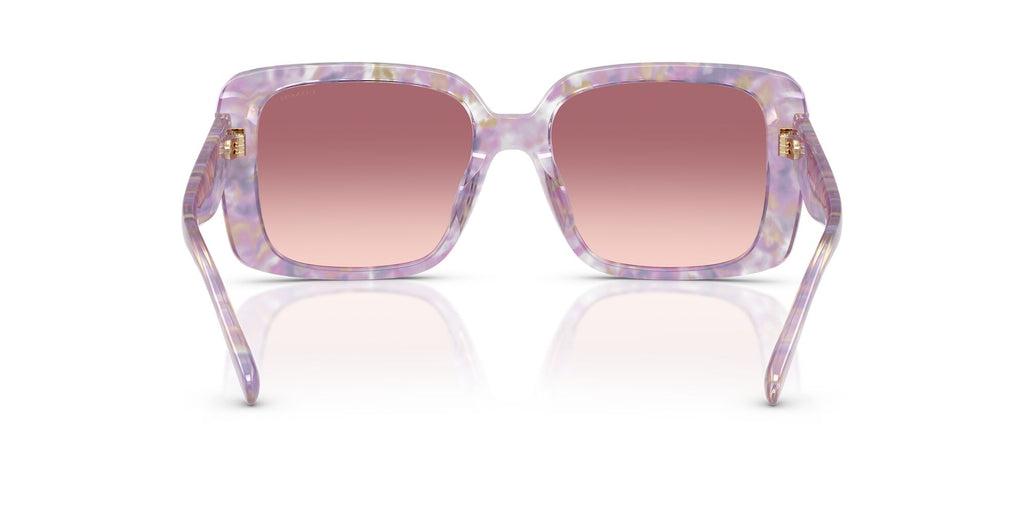 Coach Cad54 HC8424U 58677W 54 Pearlised Purple Watercolour / Purple Pink Gradient