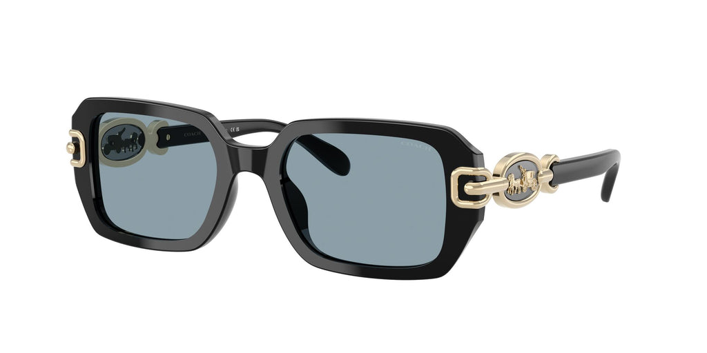 Coach Cad74 HC8425U 500272 52 Black / Blue Solid