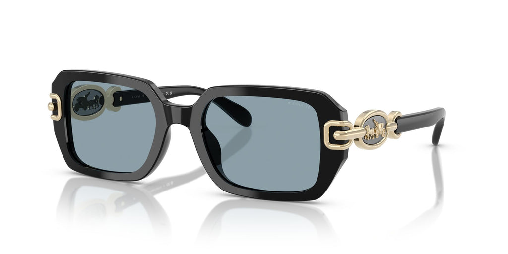 Coach Cad74 HC8425U 500272 52 Black / Blue Solid