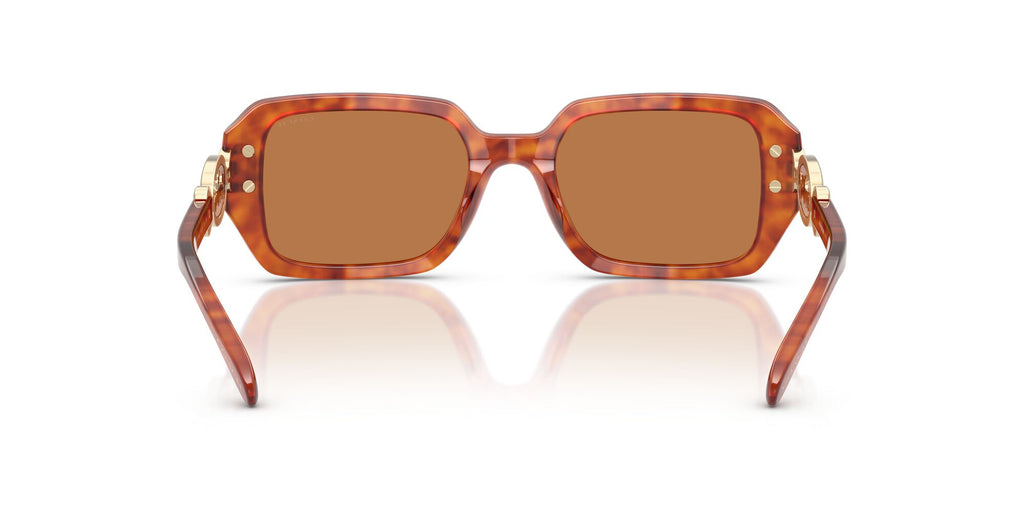 Coach Cad74 HC8425U 577473 52 Caramel Tortoise / Amber Solid