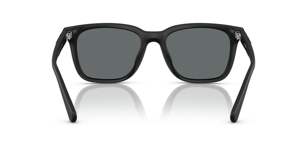 Coach Cad81 HC8426U 500281 54 Matte Black / Grey Solid Polar