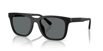 Coach Cad81 HC8426U 500281 54 Matte Black / Grey Solid Polar