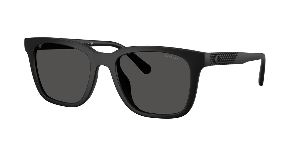 Coach Cad81 HC8426U 500287 54 Matte Black / Grey Solid
