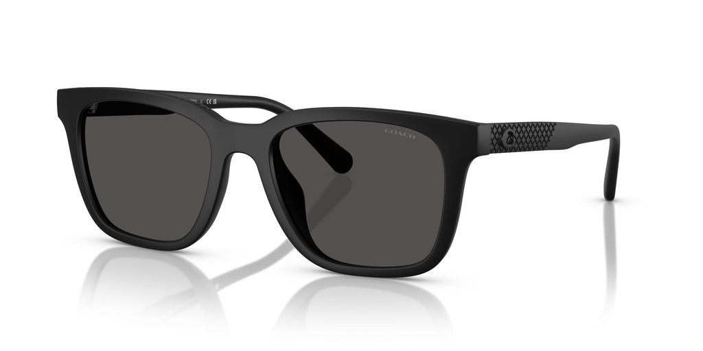 Coach Cad81 HC8426U 500287 54 Matte Black / Grey Solid