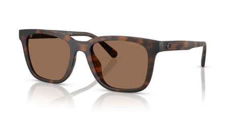 Coach Cad81 HC8426U 512073 54 Matte Dark Tortoise / Brown Solid