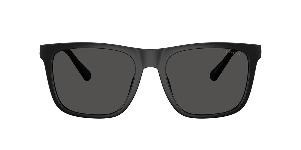 Coach Cae78 HC8427U 500287 57 Matte Black / Grey Solid