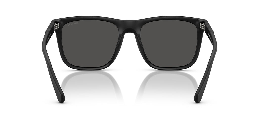 Coach Cae78 HC8427U 500287 57 Matte Black / Grey Solid