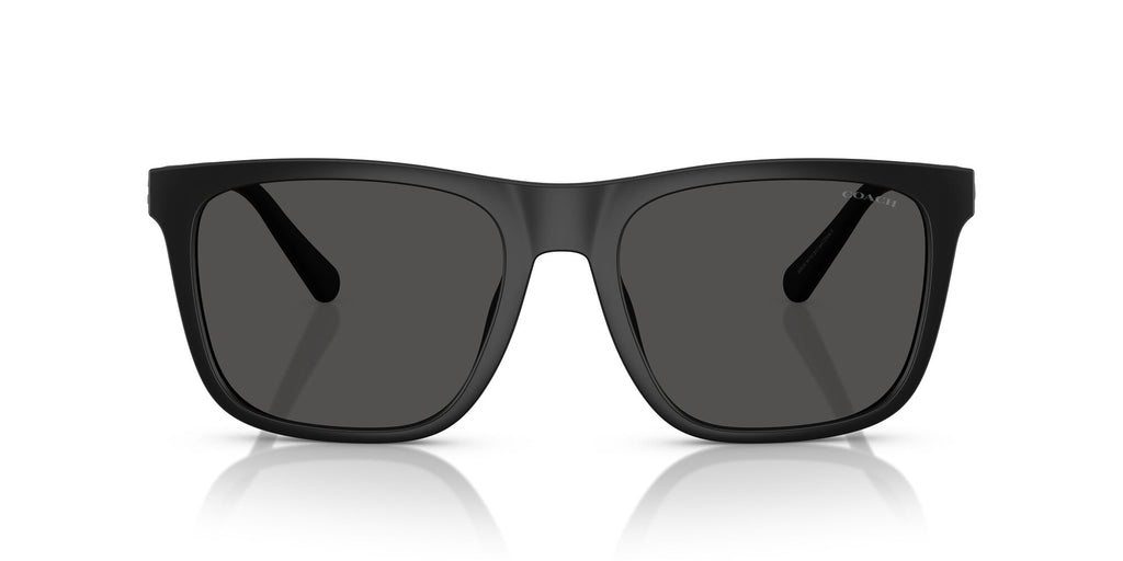 Coach Cae78 HC8427U 500287 57 Matte Black / Grey Solid