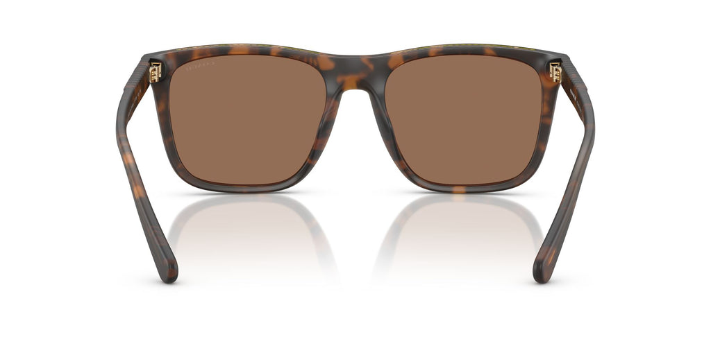 Coach Cae78 HC8427U 512073 57 Matte Dark Tortoise / Brown Solid