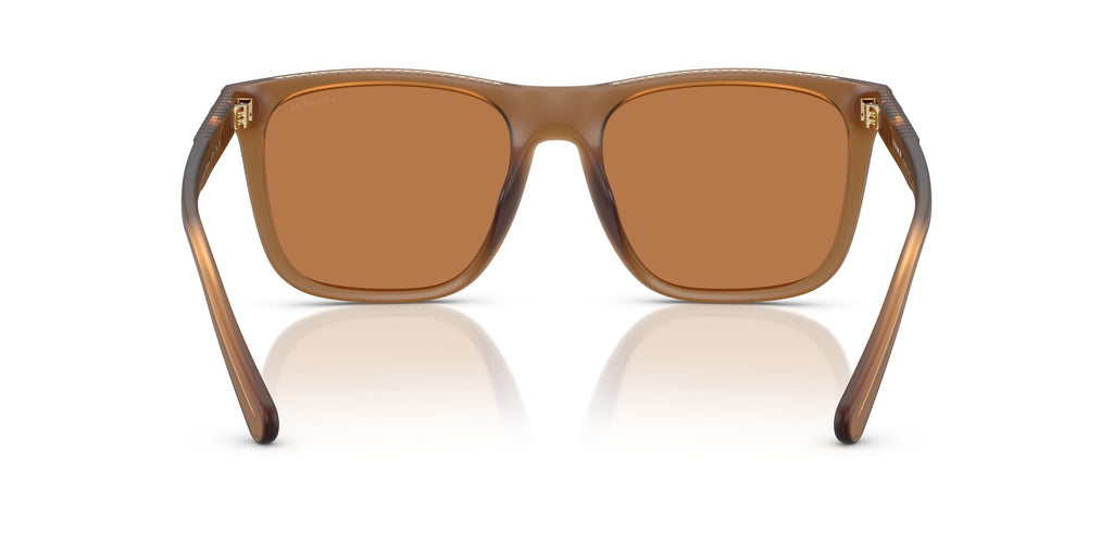 Coach Cae78 HC8427U 587673 57 Matt Transparent Amber / Amber Solid