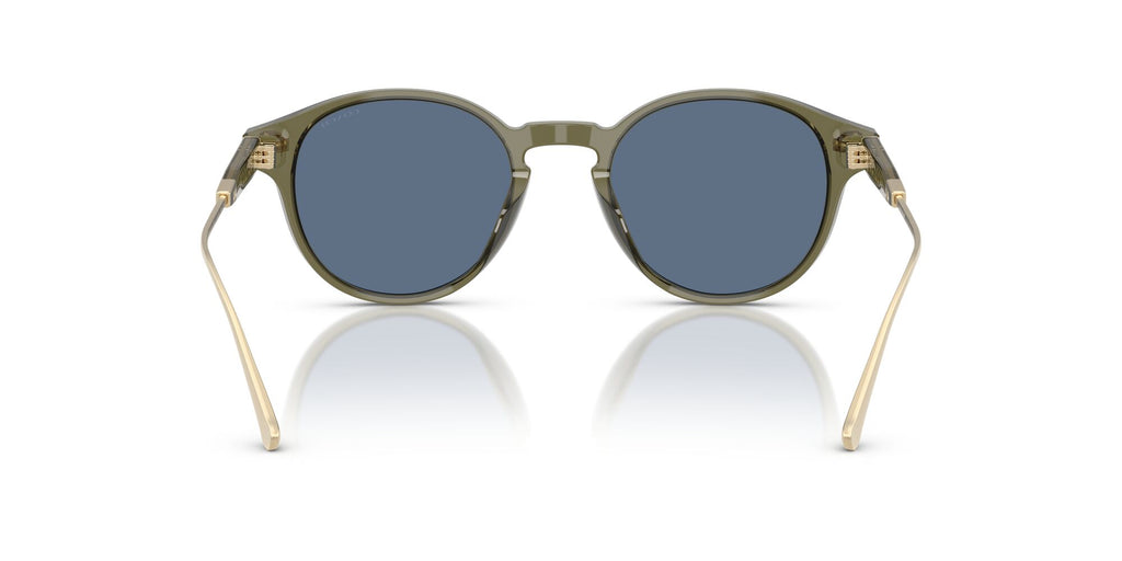 Coach Cad83 HC8428U 584880 50 Transparent Olive / Blue Solid