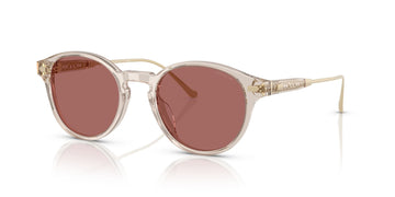 Coach Cad83 HC8428U 58790H 50 Transparent Sand / Wine Solid