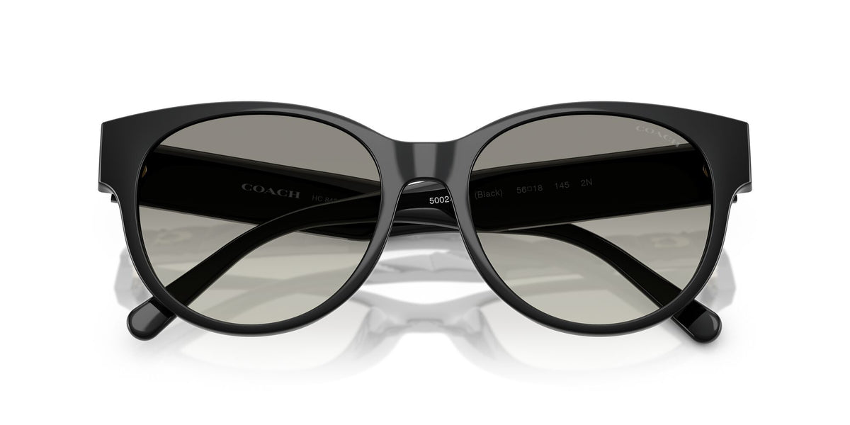 Coach Cae87 HC8430D 50023C 56 Black / Grey Gradient