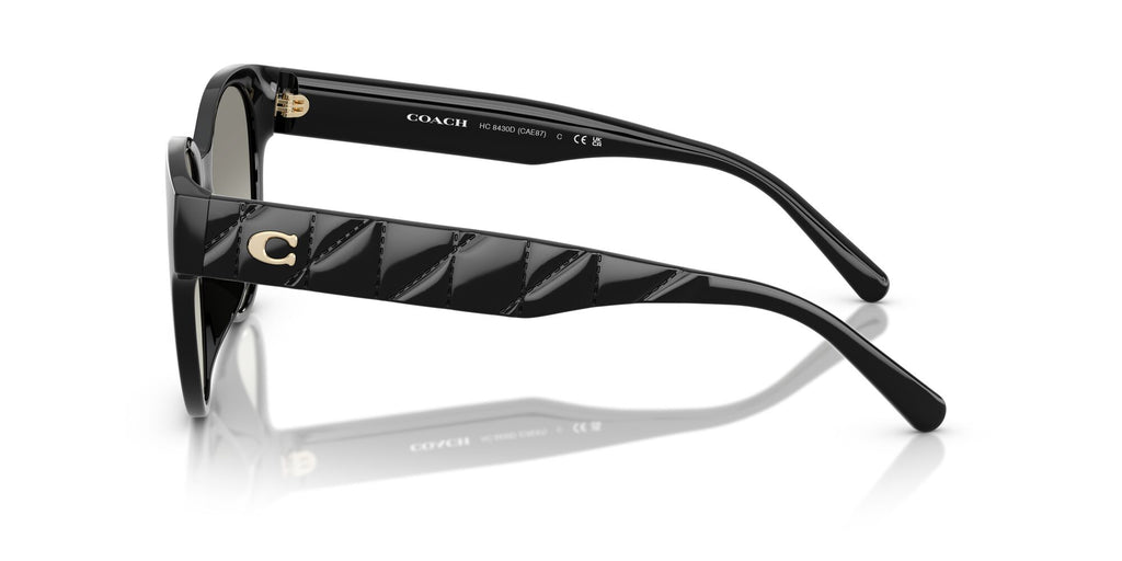 Coach Cae87 HC8430D 50023C 56 Black / Grey Gradient