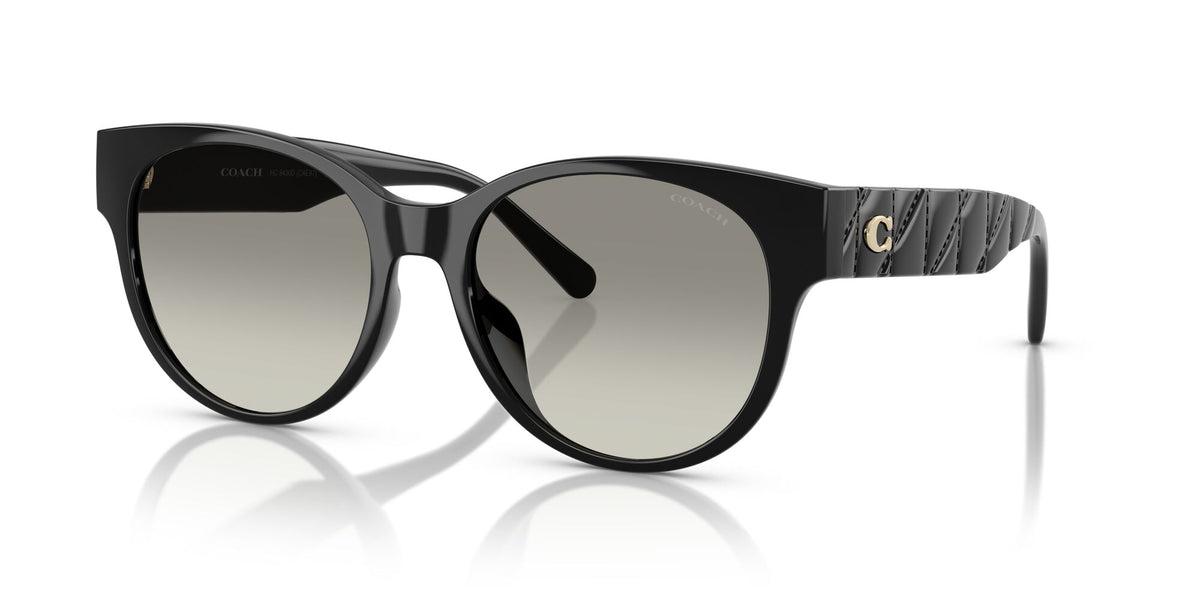 Coach Cae87 HC8430D 50023C 56 Black / Grey Gradient