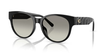 Coach Cae87 HC8430D 50023C 56 Black / Grey Gradient