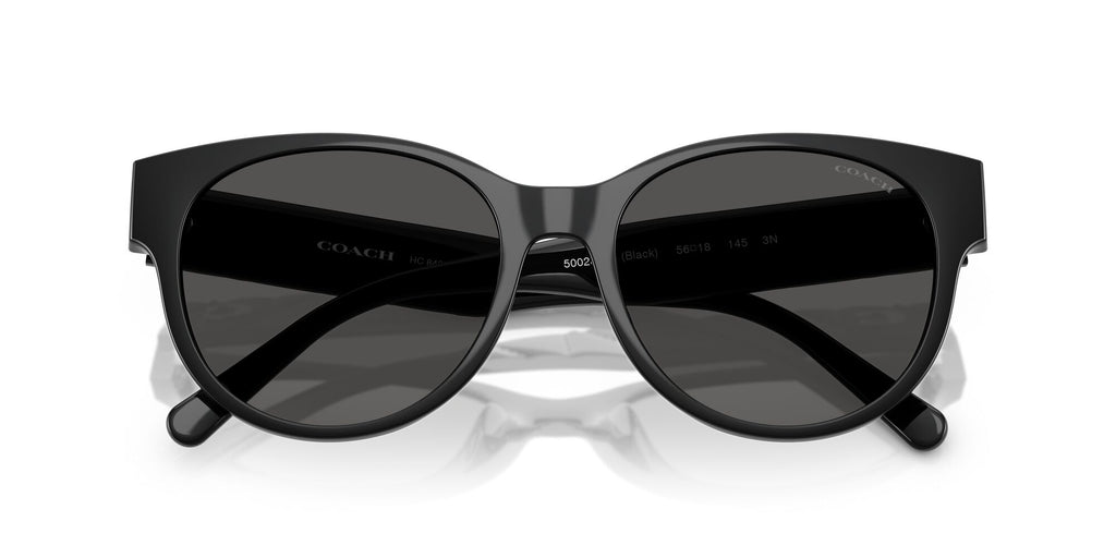 Coach Cae87 HC8430D 500287 56 Black / Grey Solid