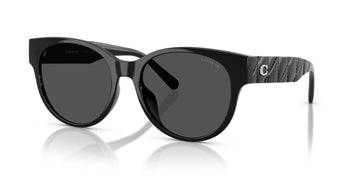 Coach Cae87 HC8430D 500287 56 Black / Grey Solid