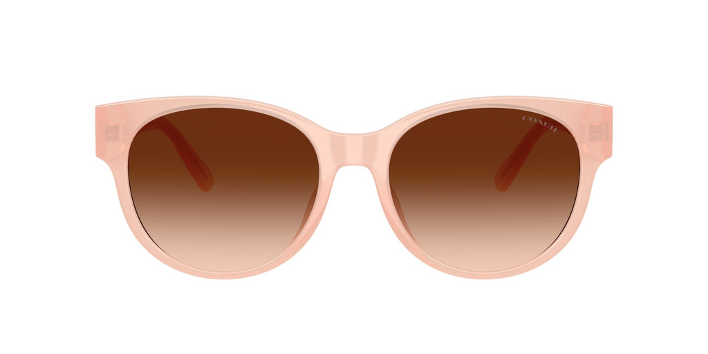 Coach Cae87 HC8430D 511374 56 Milky Light Pink / Brown Gradient