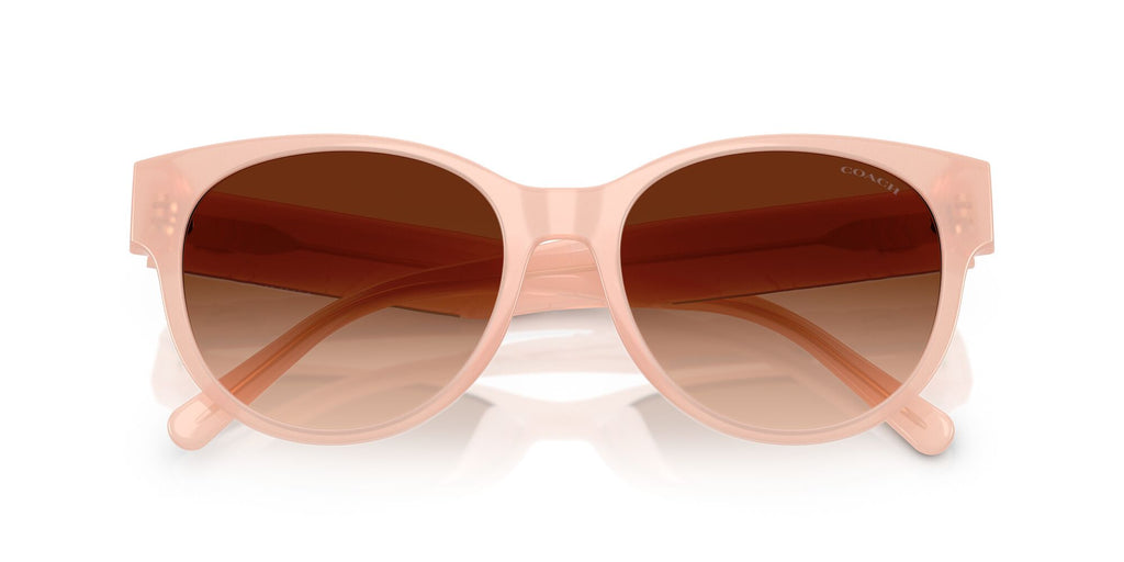 Coach Cae87 HC8430D 511374 56 Milky Light Pink / Brown Gradient