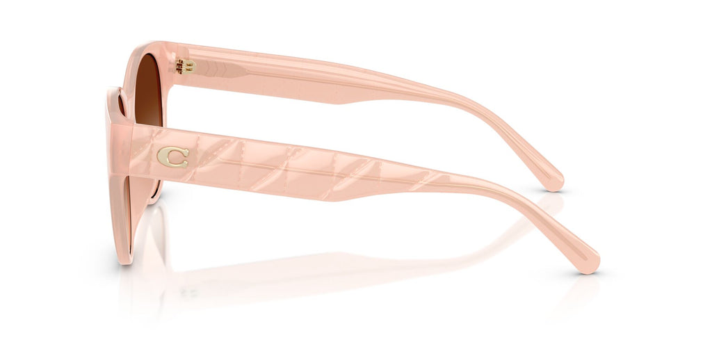 Coach Cae87 HC8430D 511374 56 Milky Light Pink / Brown Gradient