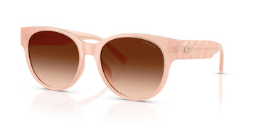 Coach Cae87 HC8430D 511374 56 Milky Light Pink / Brown Gradient