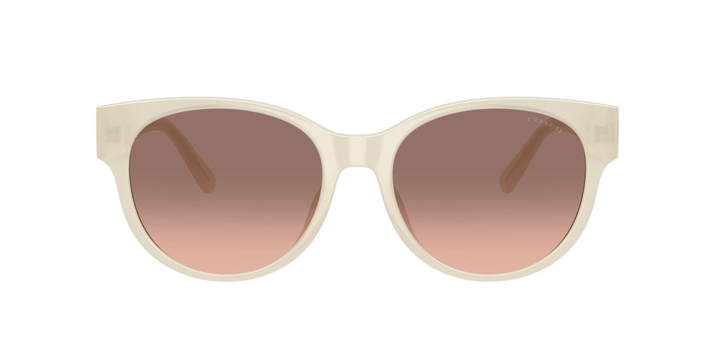 Coach Cae87 HC8430D 588513 56 Milky White / Brown Pink Gradient