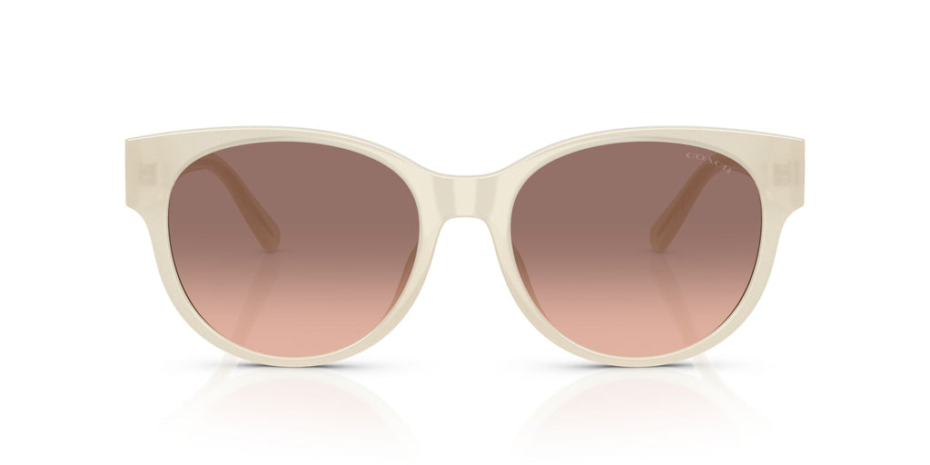 Coach Cae87 HC8430D 588513 56 Milky White / Brown Pink Gradient