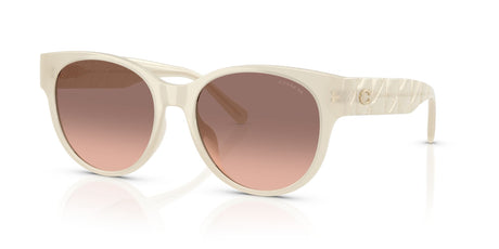 Coach Cae87 HC8430D 588513 56 Milky White / Brown Pink Gradient